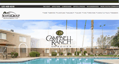 Desktop Screenshot of campbellranchapts.com